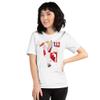 Abstract Devil - Unisex T-Shirt White view 4