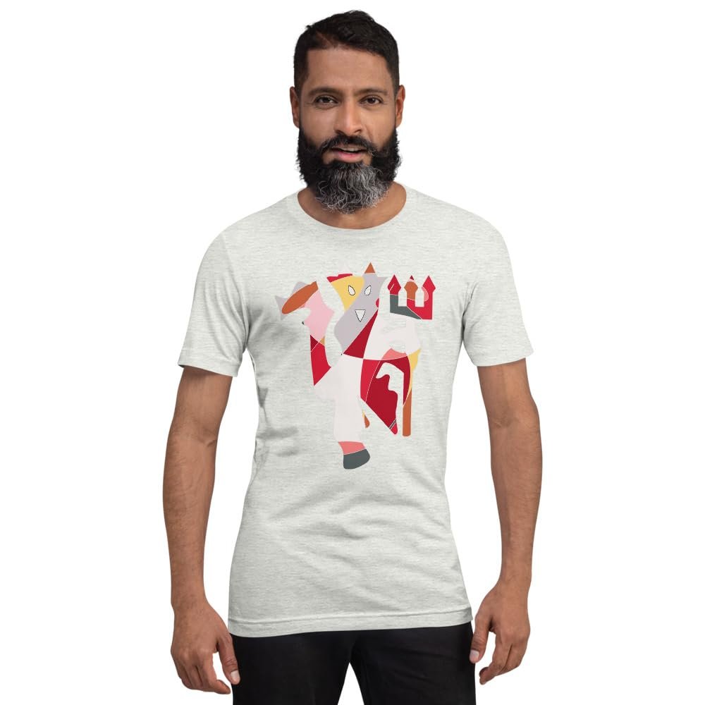 Abstract Devil - Unisex T-Shirt Ash