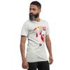 Abstract Devil - Unisex T-Shirt Ash view 3