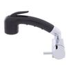 Ambassador Marine Aidack- Pull-Out Deck Tap (Cold Only) (Small Black Sprayer (No Hook), 6' Black Rubber Hose) (Chrome/Black) 134-1720-CK-W view 3