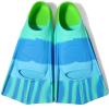 Azuunye Kids Swim Fins,Short Swimming Flippers,Swim Training Fins for Lap Swimming,for Children Girls Boys Beginners view 1