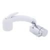Aidack- Pull-Out Deck Tap (Cold Only) (Small Arctic White Sprayer (No Hook), 6' White Rubber Hose) (Chrome/Arctic White)134-1720-CA-W view 1