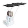 Oceansouth Heavy Duty T-Top - Console Mount - 1 3/4'' Aluminum (White Powder Coated Frame, Black) view 1