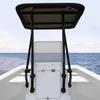 Oceansouth Heavy Duty T-Top - Console Mount - 1 3/4'' Aluminum (White Powder Coated Frame, Black) view 3
