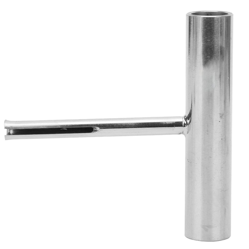 Pilipane Fish Latex Tube, Wishbone Insertion Tool, SSA Y019 304 Stainless Steel Diving T BAR Fish Latex Tube, Fish Latex Tube Wishbone Insertion Accessory Diving