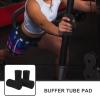 Baluue 8pcs Foam Roller Pad Replacement for Exercise Machines Cushioned Foot Pads for Weightlifting Benches and Gym Equipment Easy to Clean Essential Accessory for Comfort view 3