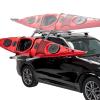 TOOENJOY Heavy-Duty Kayak Lift Assist Roof Rack, 100 LBS Capacity Kayak Canoe Rooftop Loader, Elevating Assist System for Easy Loading view 1