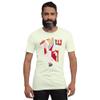 Abstract Devil - Unisex T-Shirt Citron view 1