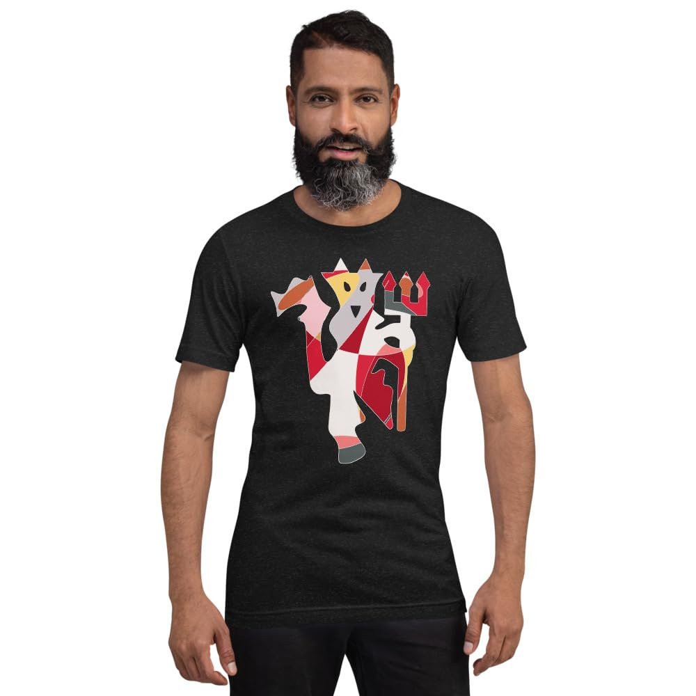 Abstract Devil - Unisex T-Shirt Black Heather