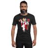 Abstract Devil - Unisex T-Shirt Black Heather view 1
