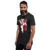 Abstract Devil - Unisex T-Shirt Black Heather view 2