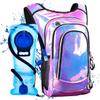 Coolfel Hydration Pack, Hydration Backpack with 2L Hydration Bladder, Festival Essential Water Backpack, Lightweight Hydration Bag Hydropack Hydro for Running, Biking, Music Festival Gear, Rave view 1