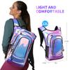Coolfel Hydration Pack, Hydration Backpack with 2L Hydration Bladder, Festival Essential Water Backpack, Lightweight Hydration Bag Hydropack Hydro for Running, Biking, Music Festival Gear, Rave view 2