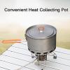 FAIRE Camping Pot, Camping Coffee Tea, Lightweight 316 Stainless Steel Portable Camping cookwear, Backpacking Cookware, Outstanding Boil Times view 3