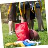 Sosoport 2pcs American Football Waist Belt with Yellow Flags Training Webbing for Practice Games Easy to Use Flag Accessories for Defense Off-season Activities view 2