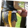 Sosoport 2pcs American Football Waist Belt with Yellow Flags Training Webbing for Practice Games Easy to Use Flag Accessories for Defense Off-season Activities view 3