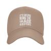 It's Weird Being The Same Age As Old People Funny Baseball Cap Men Trucker Hat Women Sun Hat Ponytail Hat Natural view 1