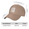 It's Weird Being The Same Age As Old People Funny Baseball Cap Men Trucker Hat Women Sun Hat Ponytail Hat Natural view 3