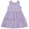 BTween Girls Mix and Match Set 4 Pack Soft Cotton Blend, Shirt. Biker Short, Dress and Romper, Laven, 14 view 4