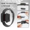 fitspur Adjustable And Comfortable Replacement Strap Compatible with Whoop 4.0 and Whoop 3.0 Heart Rate Monitor (Black) view 2