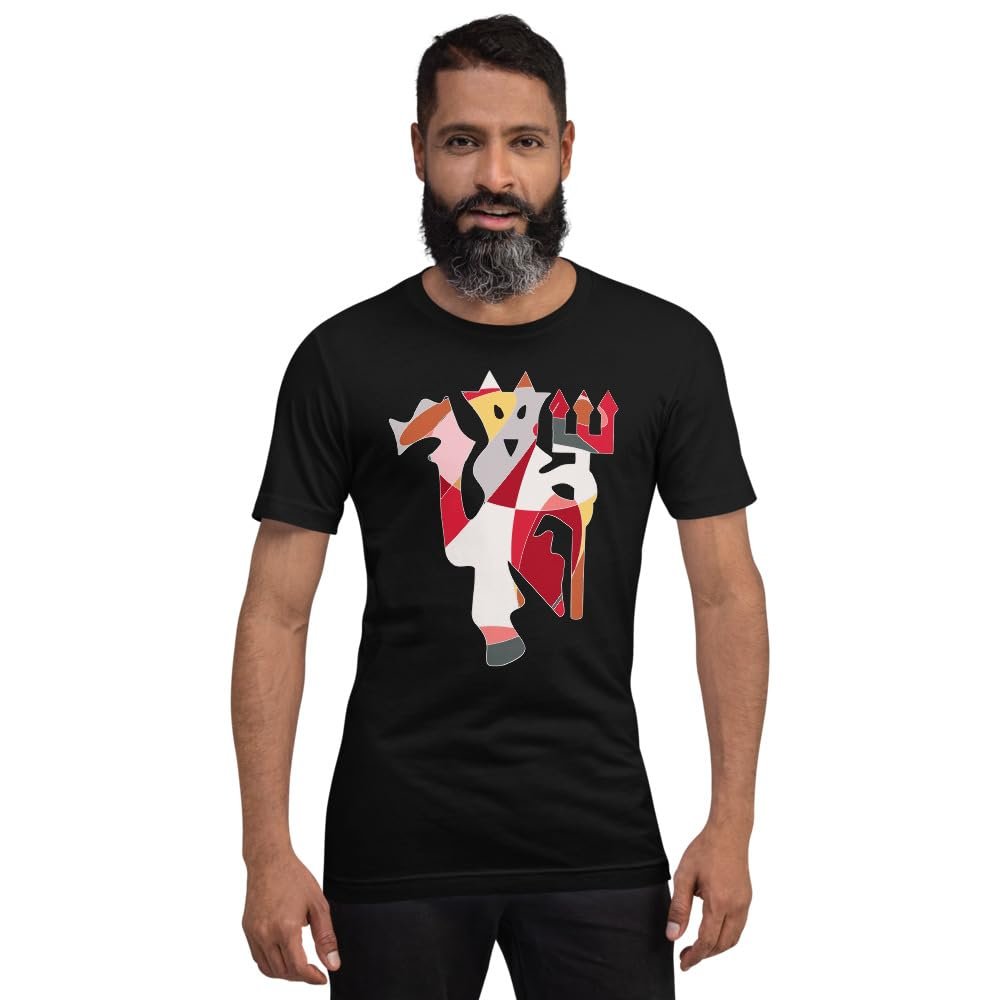 Abstract Devil - Unisex T-Shirt Black