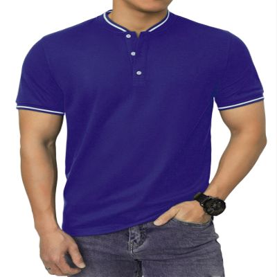 Boss Mens Polo Shirts - Collarless Golf & Baseball Polo Shirts for Men - Dry Fit Performance Camisas Para Hombres