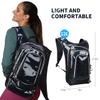 Coolfel Hydration Pack, Hydration Backpack with 2L Hydration Bladder, Festival Essential Water Backpack, Lightweight Hydration Bag Hydropack Hydro for Running, Biking, Music Festival Gear, Rave view 2