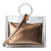 Hubceuo 10Pcs Transparent Bag Handle Replacement D Shape Handbag Purse Handle for Handmade Beach Bag Handbags Purse Handles view 3