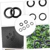 GLEAVI 24pcs Rubber Round Seals for Disc Brake Gaskets Acid Alkali Resistant Lightweight for Mountain Bike Use Gasket Kit for view 2