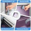 Smart Marine Boat Porthole Window Anodized Aluminum Frame Square Portlight Boat Hatch Lids 16.7 inch 095AA36 view 2