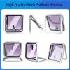 Smart Marine Boat Porthole Window Anodized Aluminum Frame Square Portlight Boat Hatch Lids 16.7 inch 095AA36 view 3