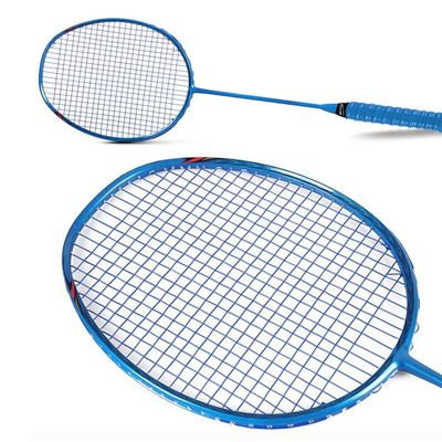 JOSWAY Professional Badminton Racket, Lightweight Carbon Fiber Racquet for Adults Men Women(1 pc) (Blue)