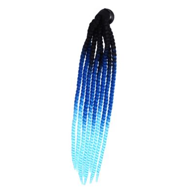 Kisangel 2pcs Decoration Braid Wig for Reusable Unisex Hair Accessory for Sports Skateboarding and More Lake Stylish and Eye-catching Decor