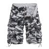 Casual Summer Camo Shorts Men Outdoor Cargo Shorts Classic Work Stretch Short Lightweight Travel Fishing Hiking Short view 1