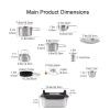 FAIRE 33Pcs Stainless Steel Camping Cookware, Outdoor Hiking Camping Pots and Pans Set, Camping Pan Set for Outdoor Picnic view 2