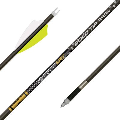 Gold Tip Arrow Pierce LRT 340 2.1" Fusion X II (6)
