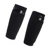 Sosoport High Elastic Shin Guard Socks Calf Sleeves Breathable Mesh Shin Guards for Football Running and Sports Black view 1