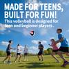 RUN2PEAK Soft Volleyball Ball Official Size 5 Volleyballs for Indoor Outdoor Beach Pool Game Play Volley Balls Gifts for Adult Youth Team Mens Beginners PU Training Practice Volley Ball view 2