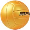 RUN2PEAK Golden Volleyball Ball Official Size 5 Soft Volleyballs for Indoor Outdoor Beach Pool Game Play Volley Balls Gifts for Coach Adult Youth Team Beginners PU Training Volley Ball view 2