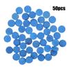 Billiard cues Tips Replacement, Billiard Pool cues Tips and 50PCS PU Leather Billiard Pool cues Tips Pool Stick Replacement Accessory, for Pool Cues Stick and Snooker, Billiard Accessories (9mm) view 2