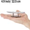 ZOMCHAIN Boat Cleat Open Base Boat Cleat, Dock Cleat All 316 Stainless Steel Boat Mooring Accessories, Include Installation Accessories Screws (5 inch-4PCS) view 2