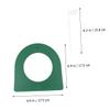 Sosoport 2pcs Golf Putting Cup Plastic Hole Putter Aid Regulation Trainer Flag Portable Practice Training view 4