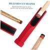 Sosoport 3sets Billiard Tip Shaper Scuffer Tool Pool Tip Repair Maintenance Accessory 2pcs*3 view 3