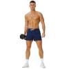 AIMPACT Men's Mesh Gym Workout Shorts Quick Dry Bodybuilding Weightlifting Pants Training Running Jogger Shorts with PocketsNavy S view 2