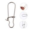Sosoport 200pcs Practical Fishing Gadgets for Men Lock Snaps Swivel Snap Clips Fishing Connectors view 4