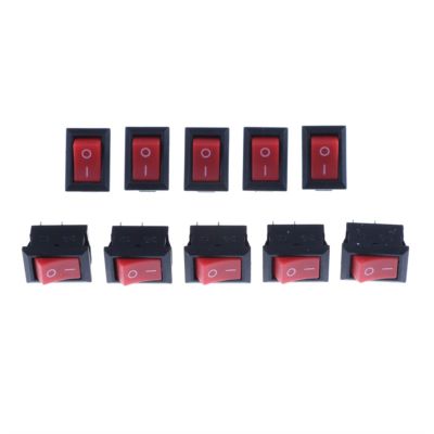 10 pcs/lot KCD1 15 * 10mm 2PIN Boat Rocker Switch SPST Snap-in on Off Micro Switch Position 3A/250V Mini 15 * 21mm (Color : 15x10cm) (Color : 15x10cm)