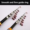 Fishing Retractable Mini Fishing Rod Spinning Rod Fishing Pole Rods Telescopic Ultralight Weight Spinning Casting Carbon Pole Fishing Gear (Size : Red Fishing Rod_1.7m) view 4
