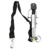 Hubceuo 1 Set Bike Trailer Hitch Universal Bike Trailer Baby/Pet Hitch Linker Connector Bicycle Rear Rack Accessories, Black & silver view 1