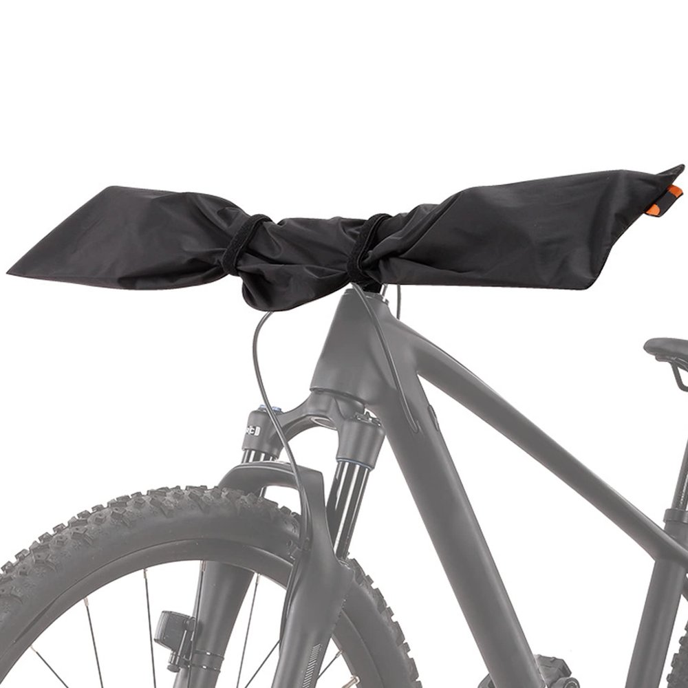 CNAFGBGG 1PC Ebike Handlebar Cover Waterproof Bike Transport Protection Cover Bicycle Against Moisture Dust and Dirt Rain Protection Case Black