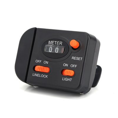 Professional Clip on Rod Fishing Line Counter Depth Finder Digital Diaplay 99m